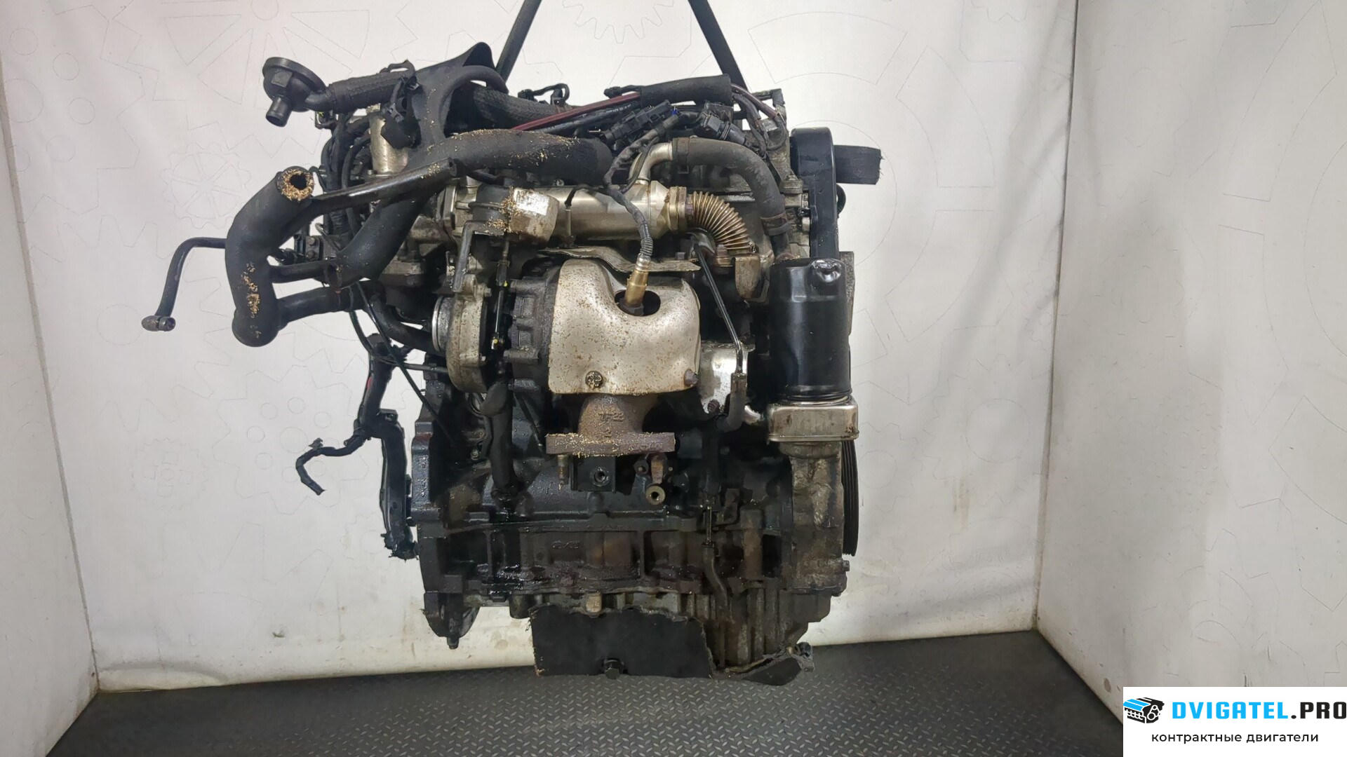 Двигатель Hyundai Santa Fe 2005 - 2012 D4EB 2.2 л., Дизель, CRDi, артикул 9110055